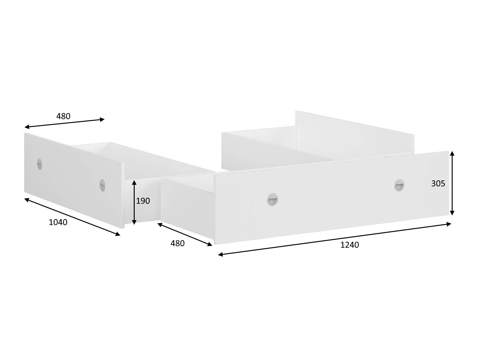 Sengekasse Novsore 131 (3 stk.)