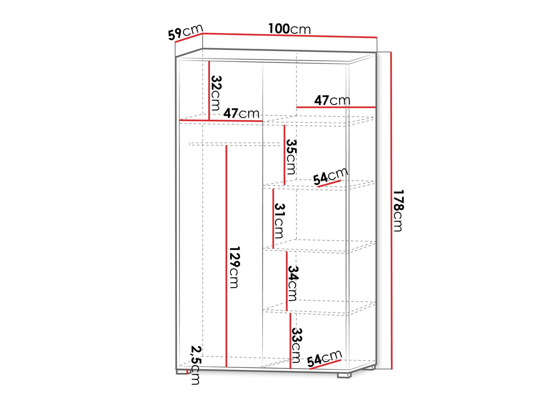 Garderobe Comfivo A122