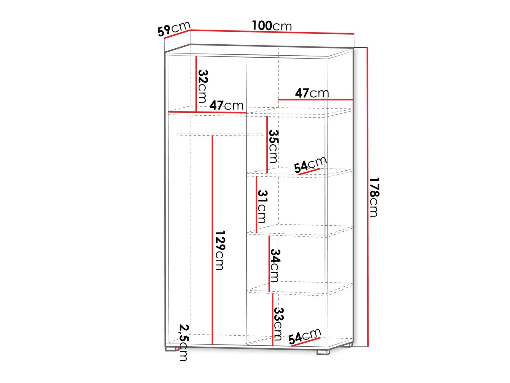 Garderobe Comfivo A122