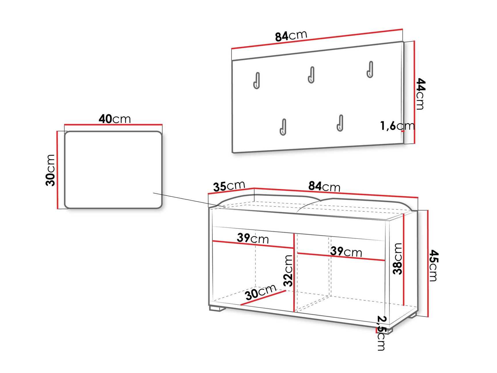 Entrésæt Comfivo A126