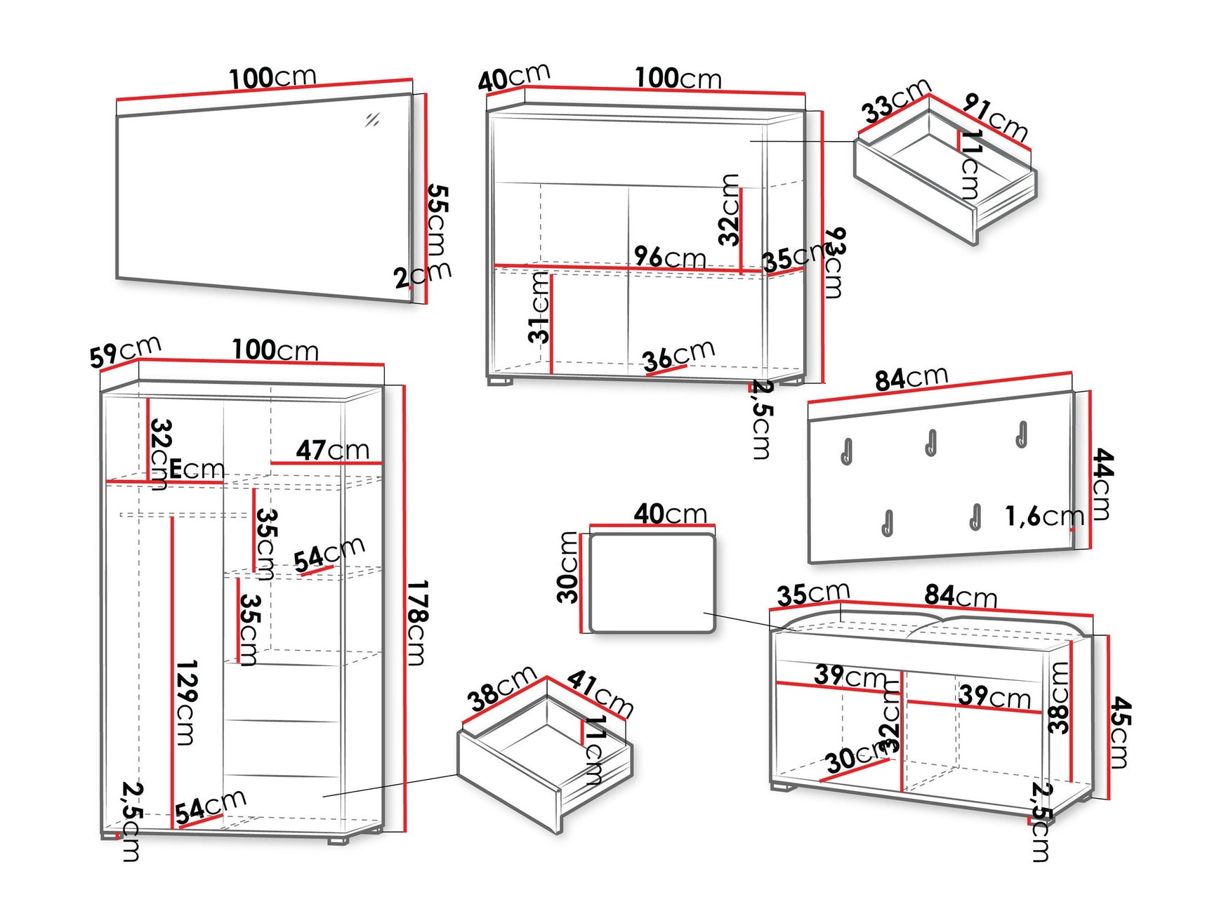 Entrésæt Comfivo A127