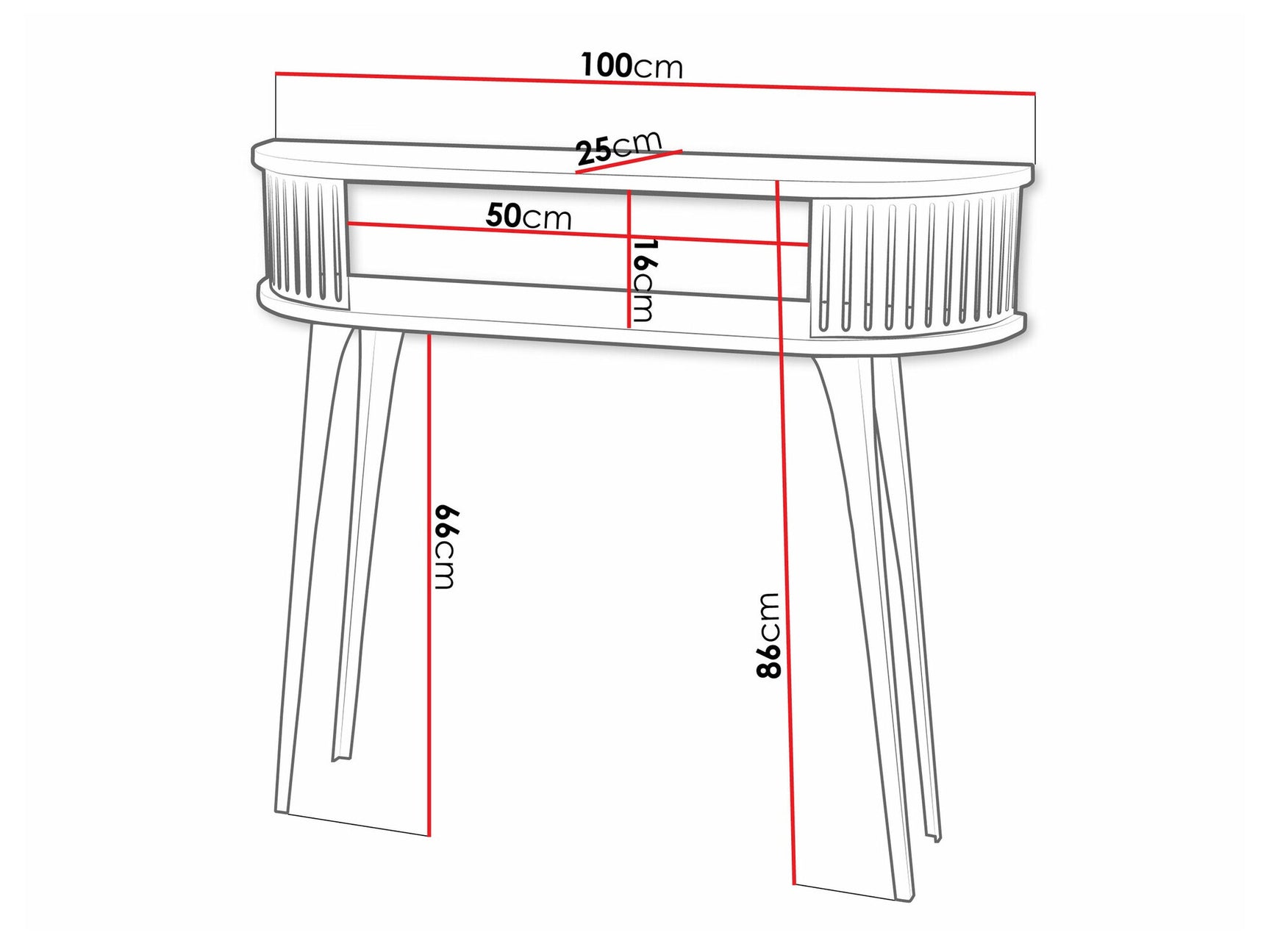 Konsolbord Oswego A109