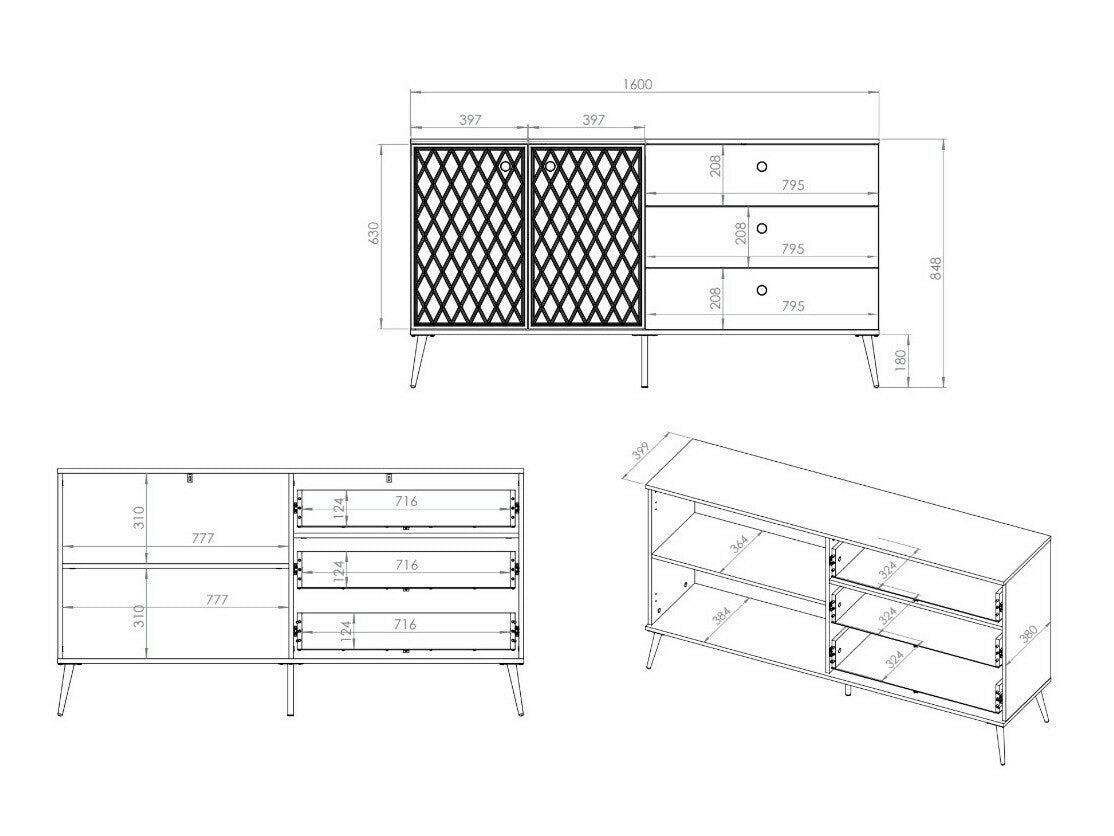 Stuemøbler-sæt Madison 191