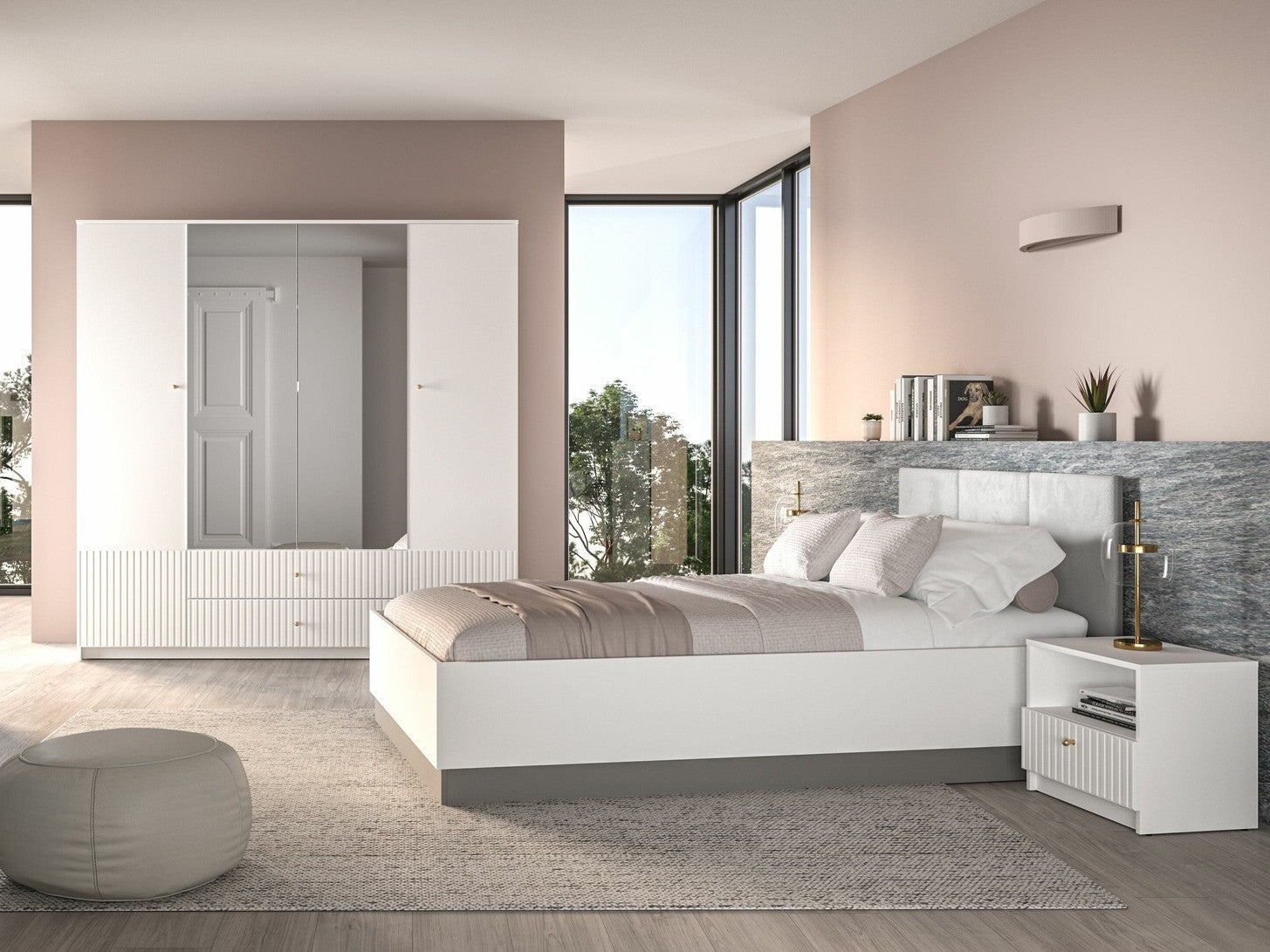 Soveværelses-sæt Etmava 104