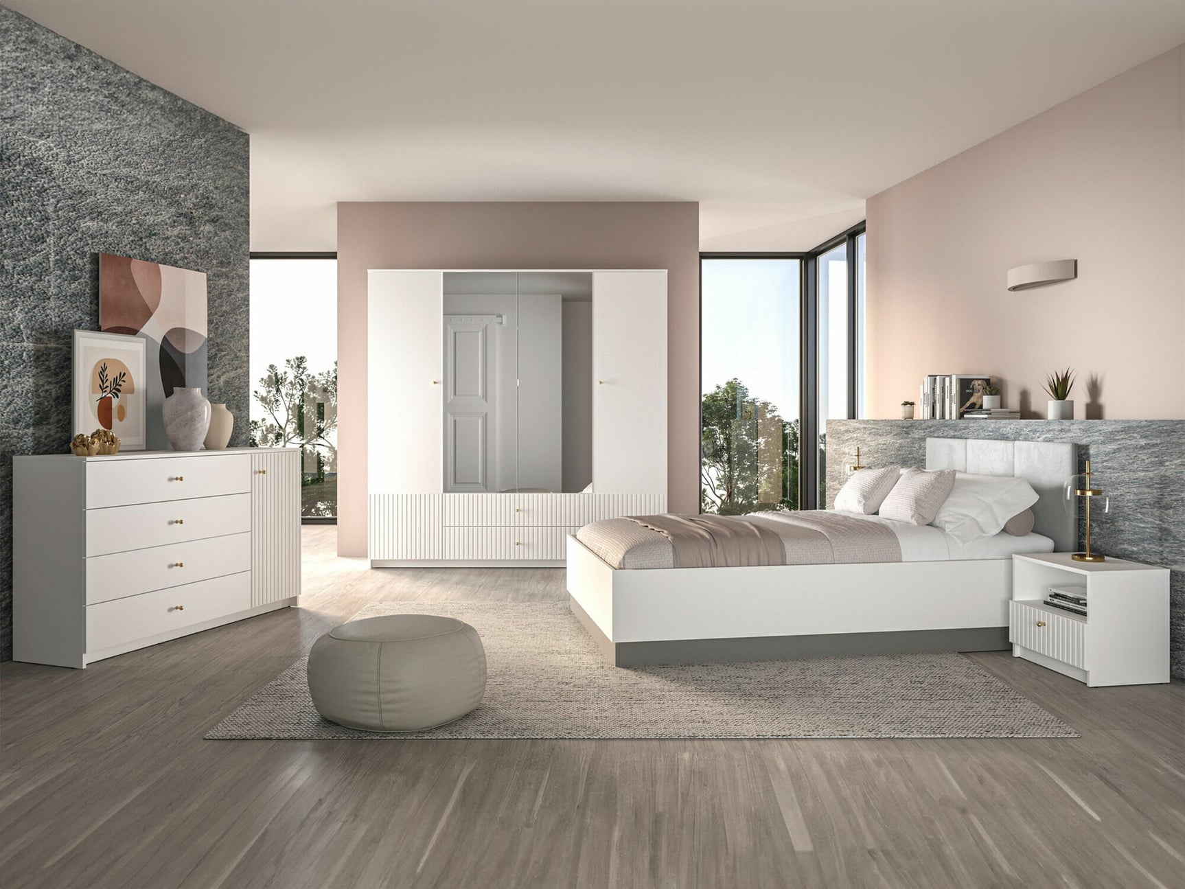 Soveværelses-sæt Etmava 104