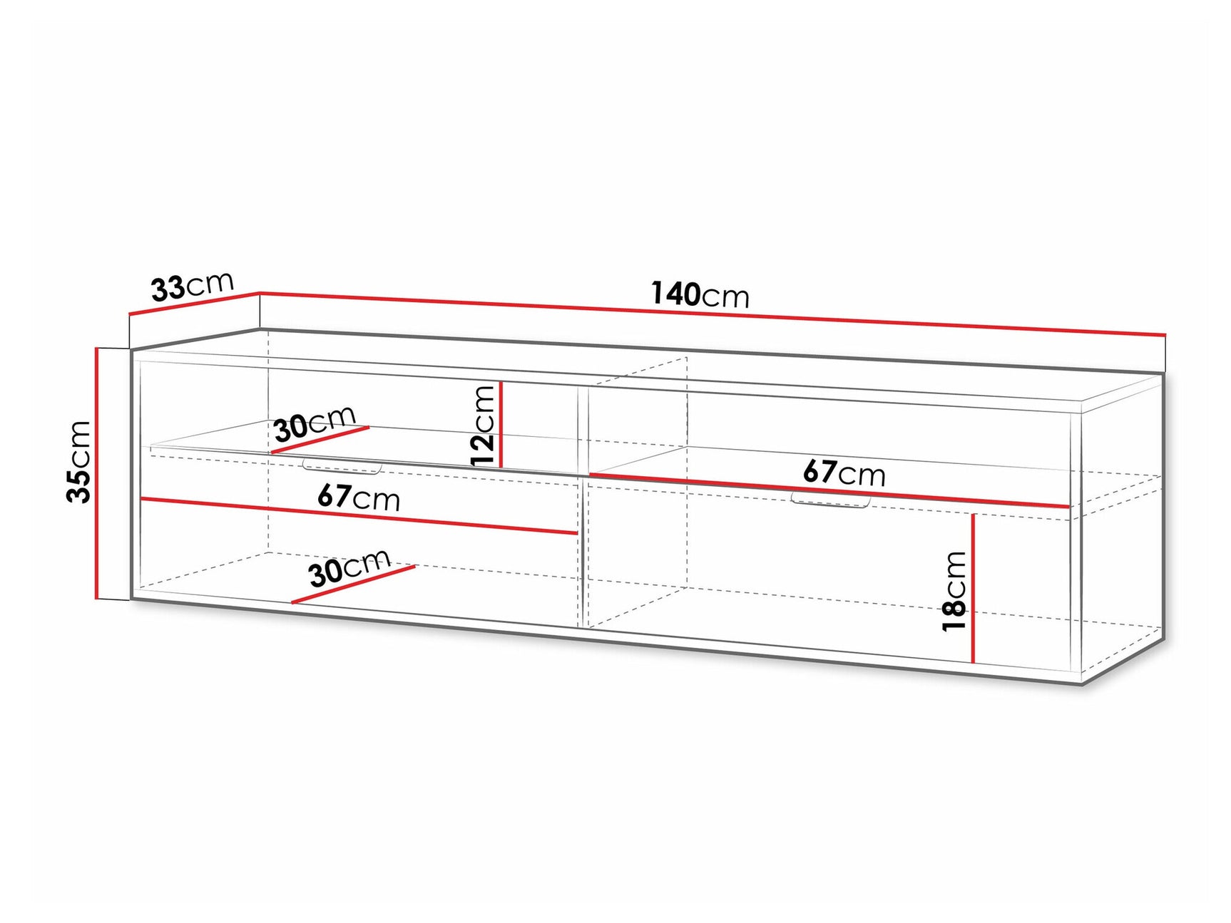 TV-bord Hamilton 102