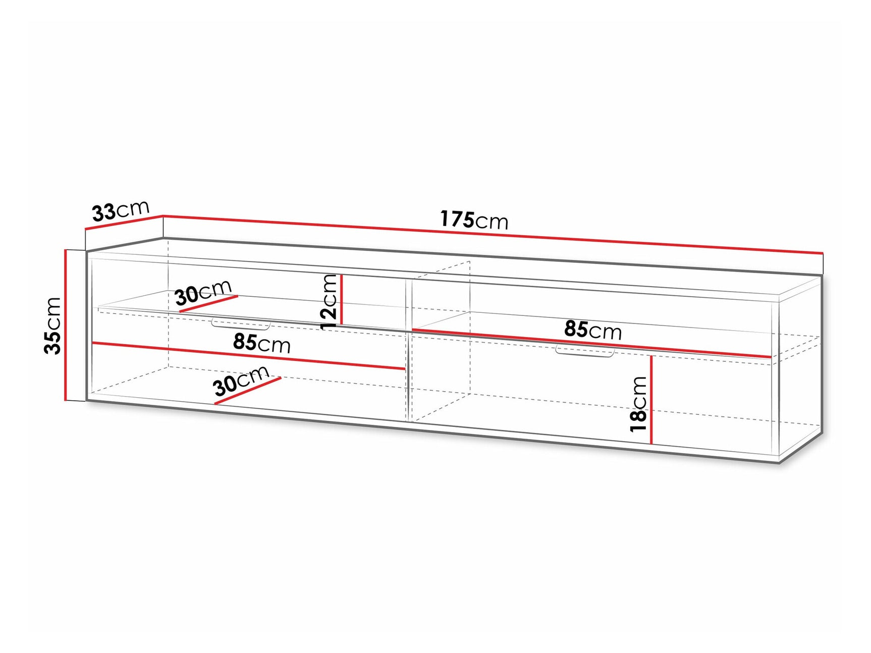 TV-bord Hamilton 103