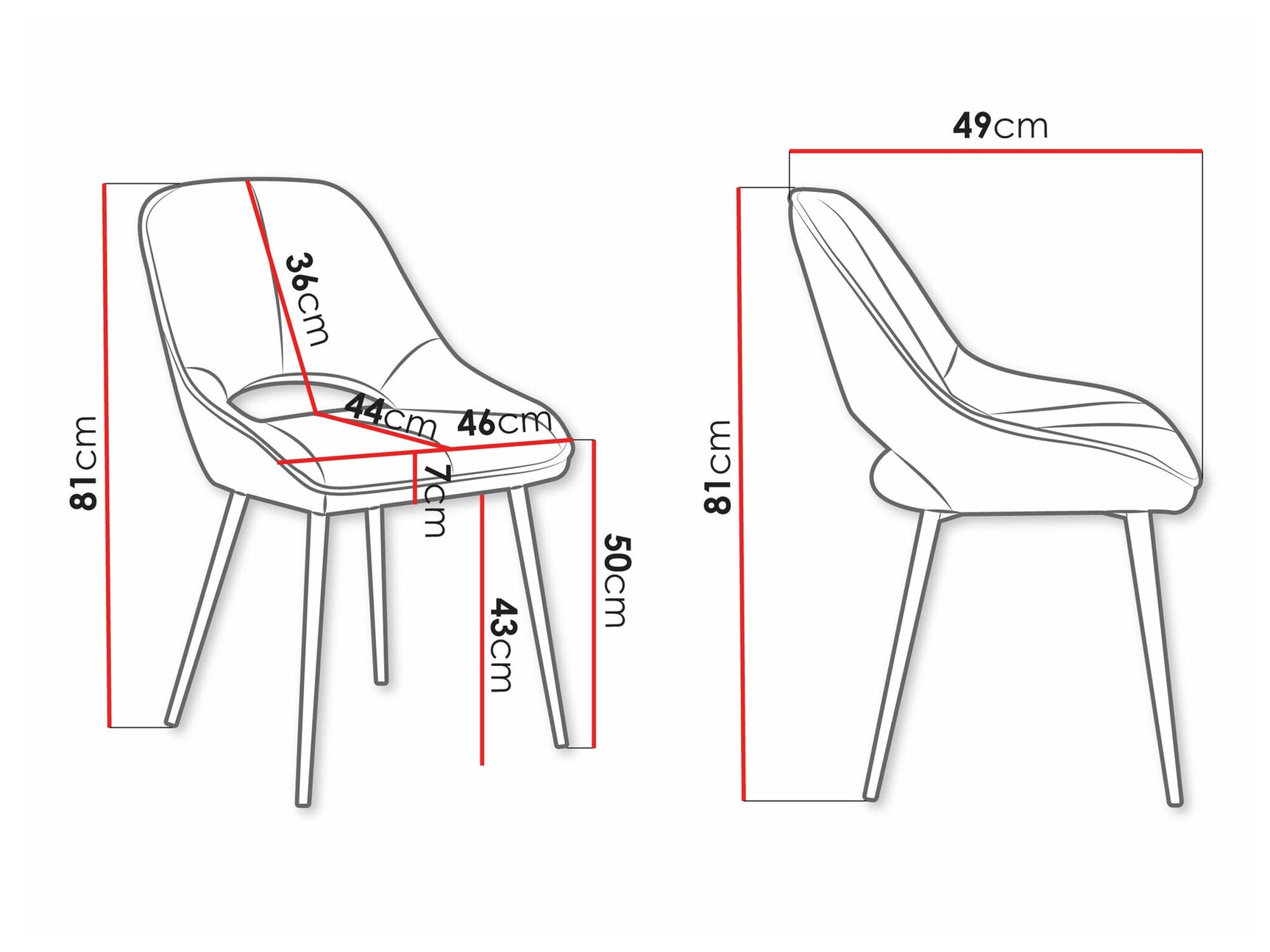 Stolesæt Miramar 147