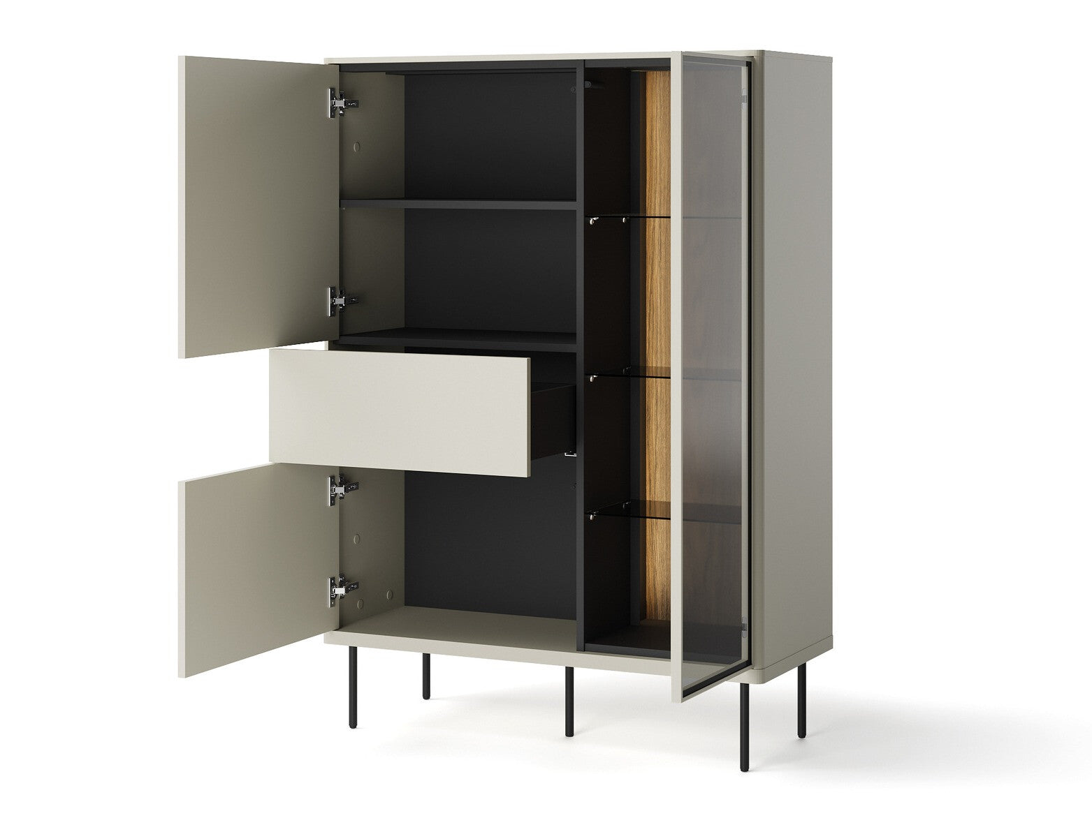 Vitrineskab Fresno BC100