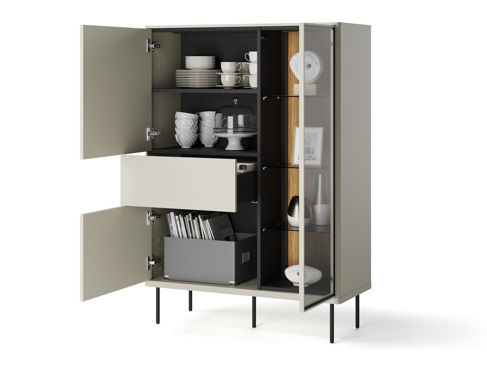 Vitrineskab Fresno BC100