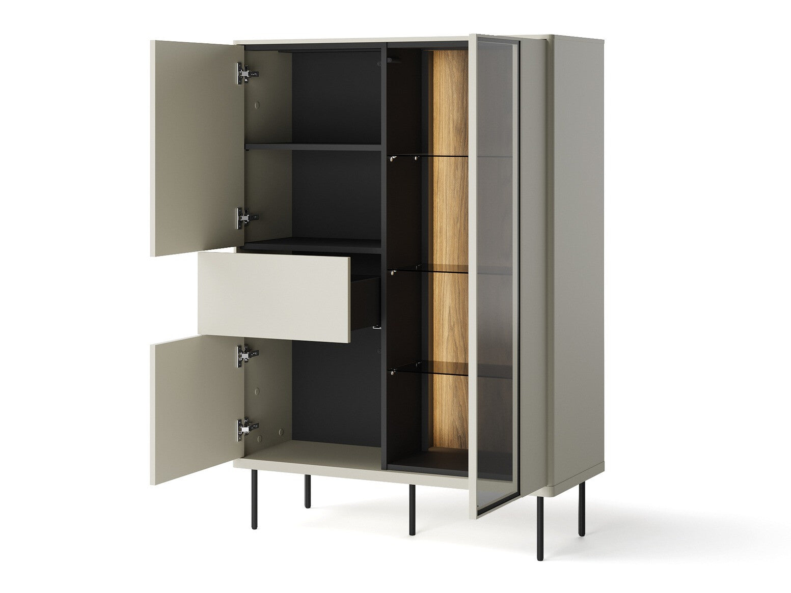 Vitrineskab Fresno BC101