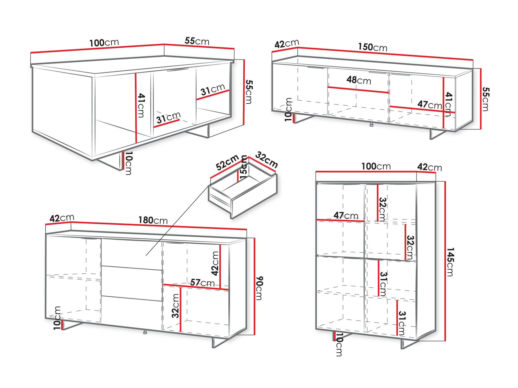 Living room set Charlotte AF110