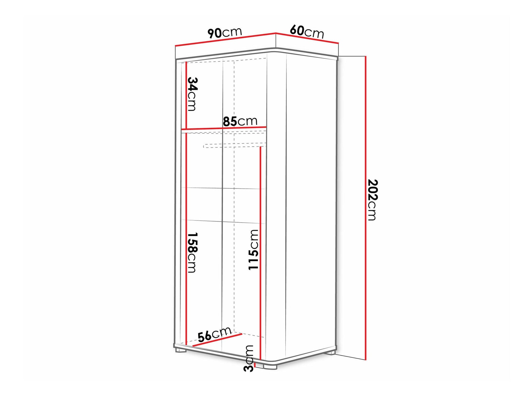 Wardrobe Toledo AG100