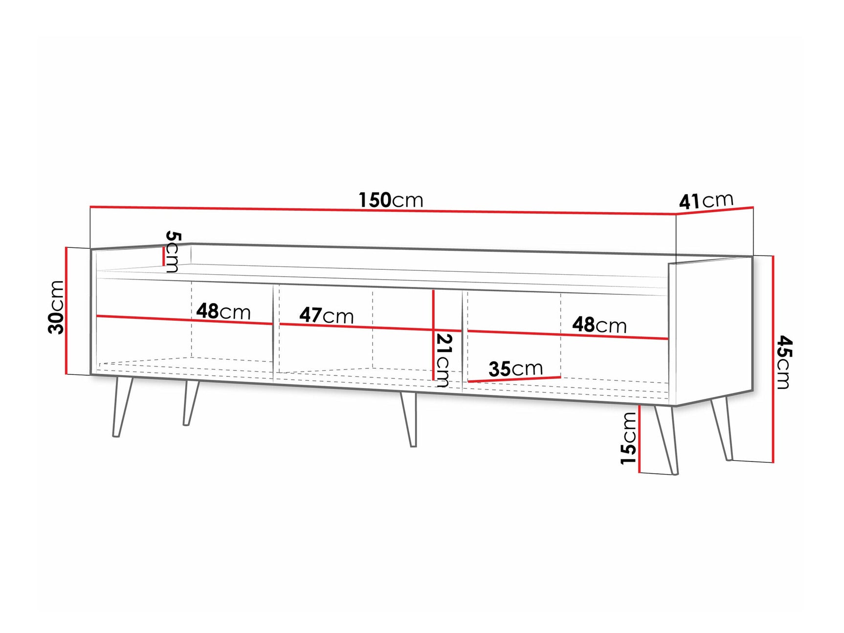 TV stand Toledo AH105