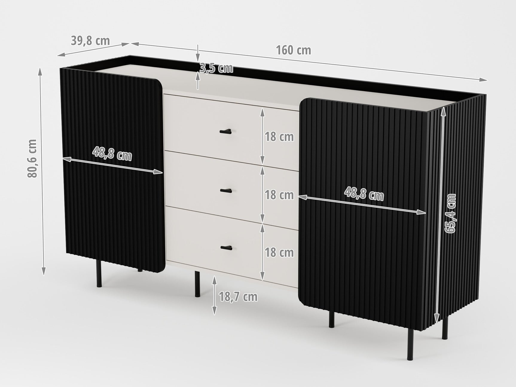 Kommode Mansfield 100