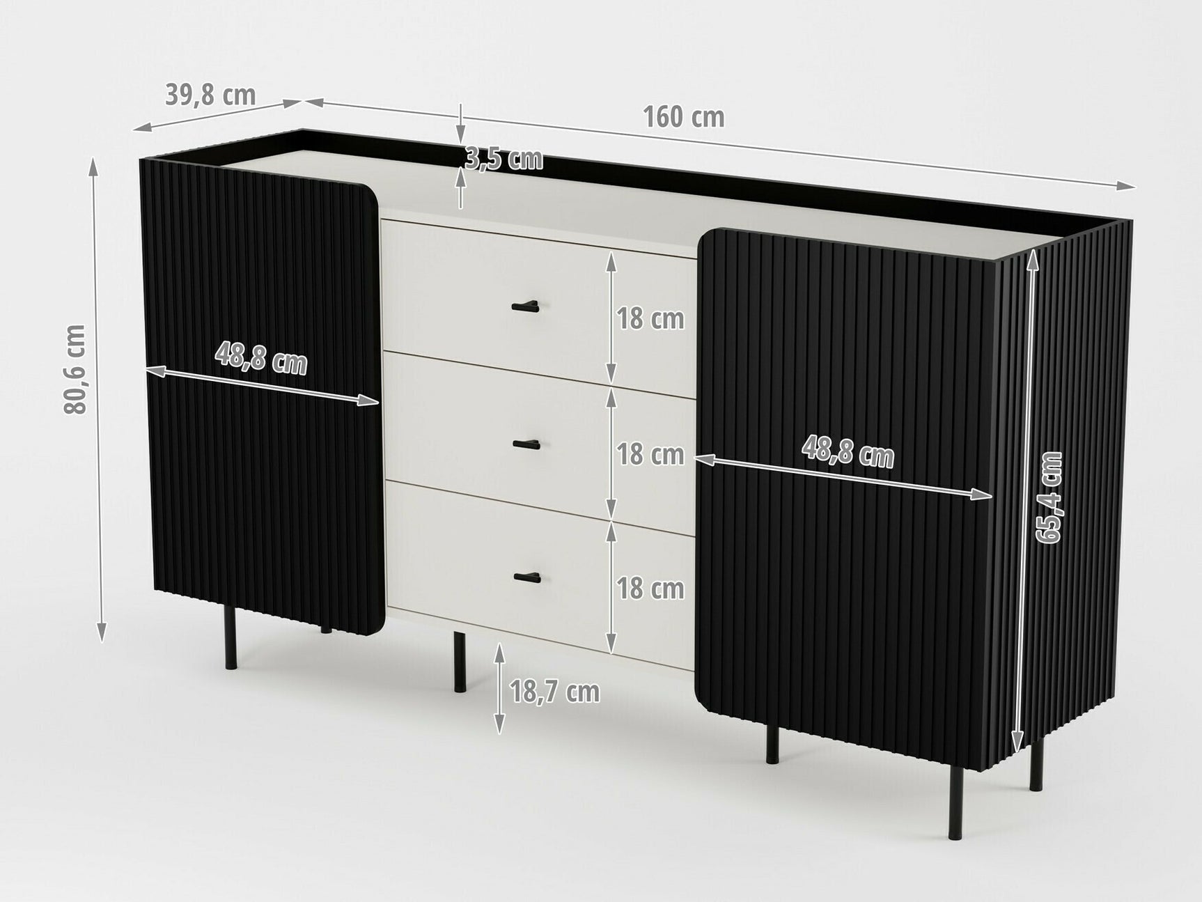 Kommode Mansfield 100
