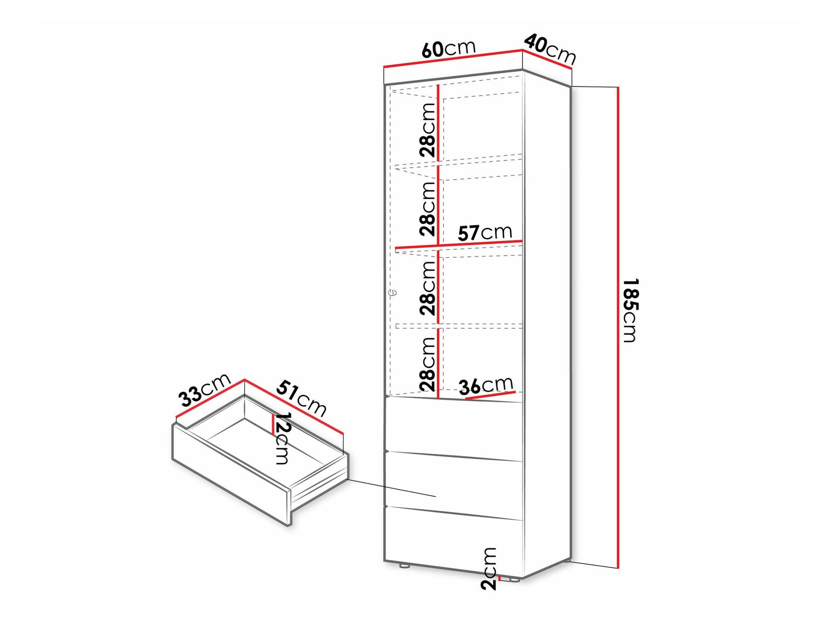 Bookcase Domcali 103