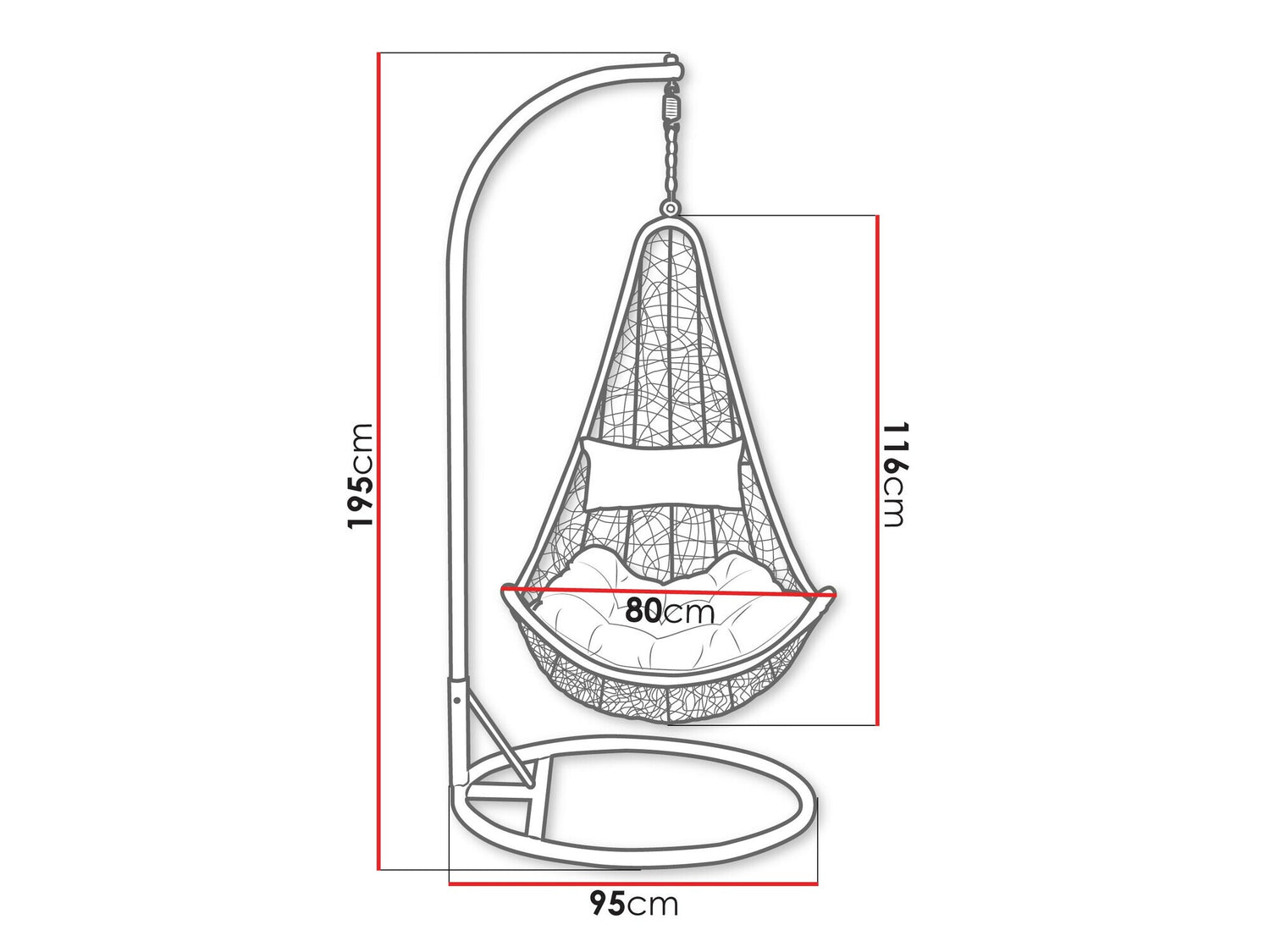 Hængestol Comfivo 313