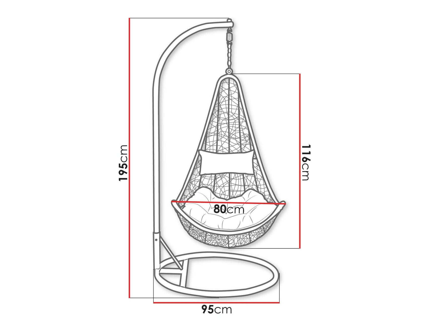 Hængestol Comfivo 313