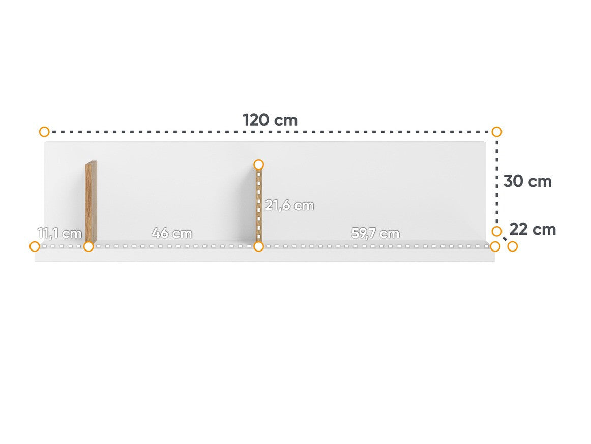 Vægreol Fresno M105