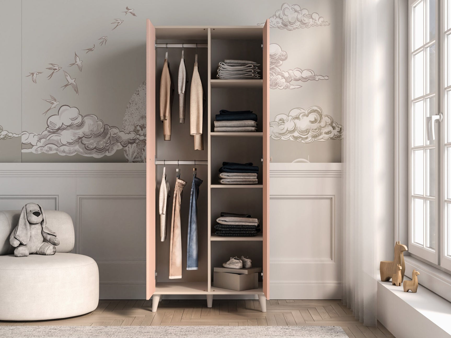 Garderobeskab Tortoli 101