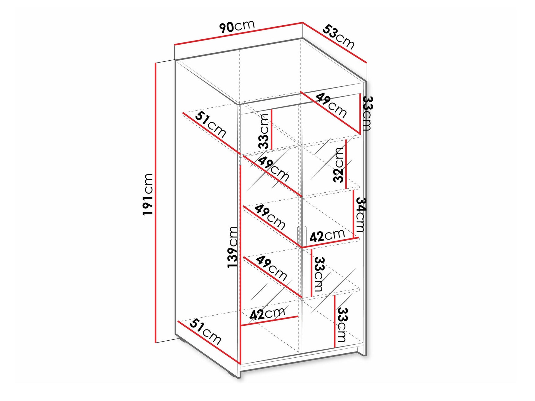 Garderobe Tucson 177