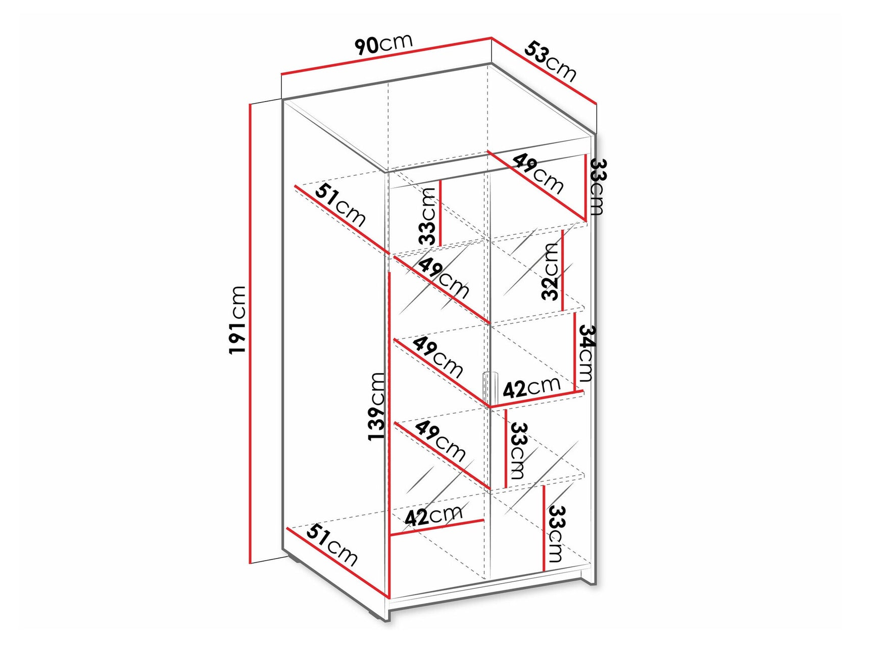 Garderobe Tucson 177