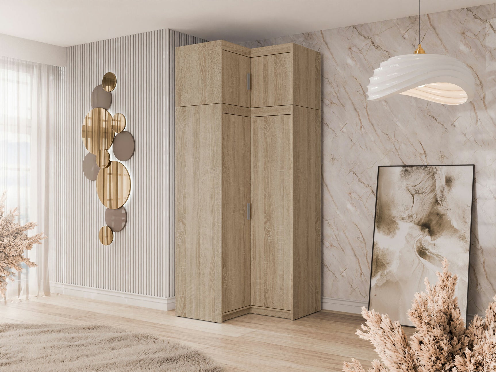 Hjørneklædeskab Tucson 184