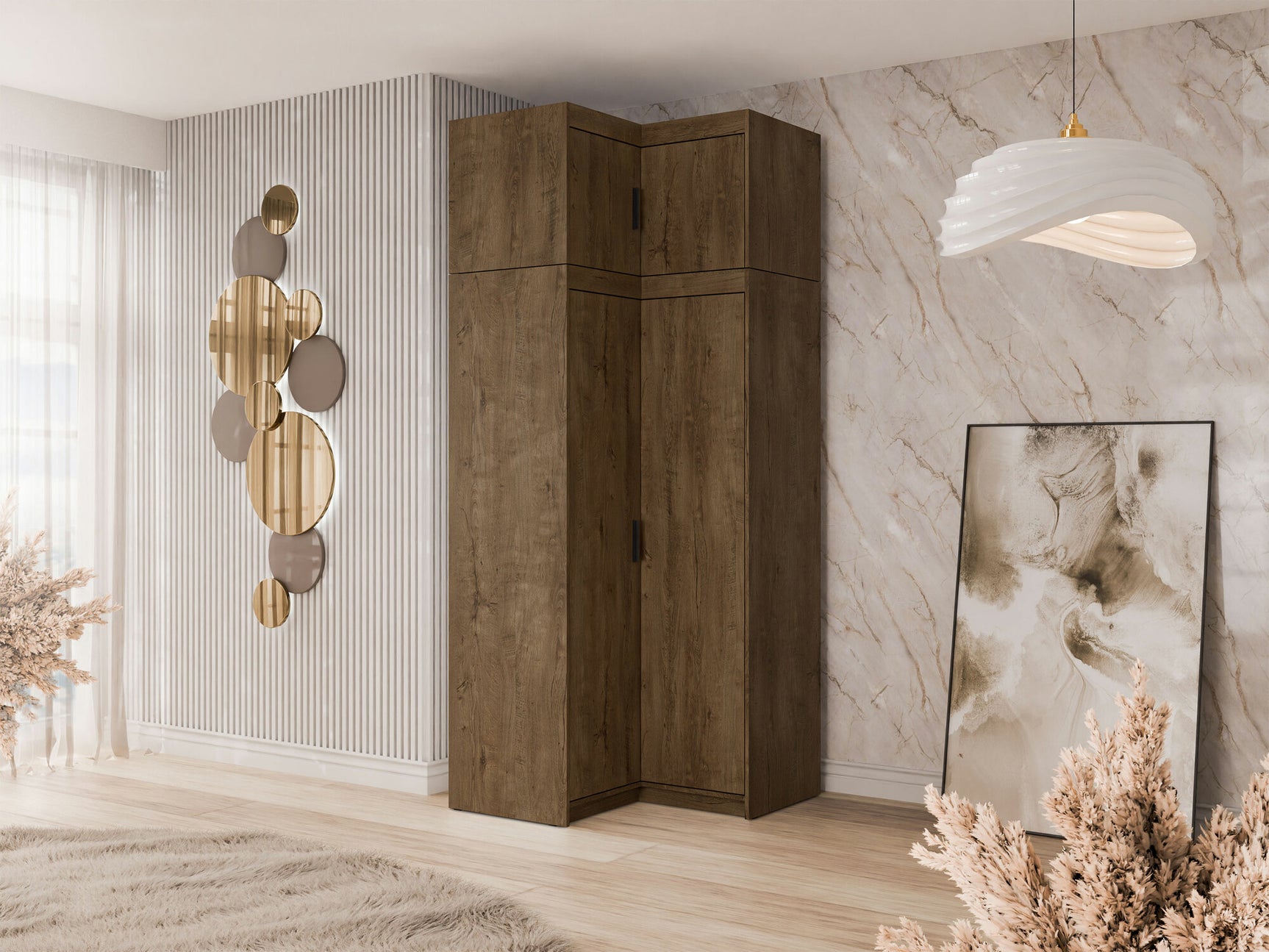 Hjørneklædeskab Tucson 184