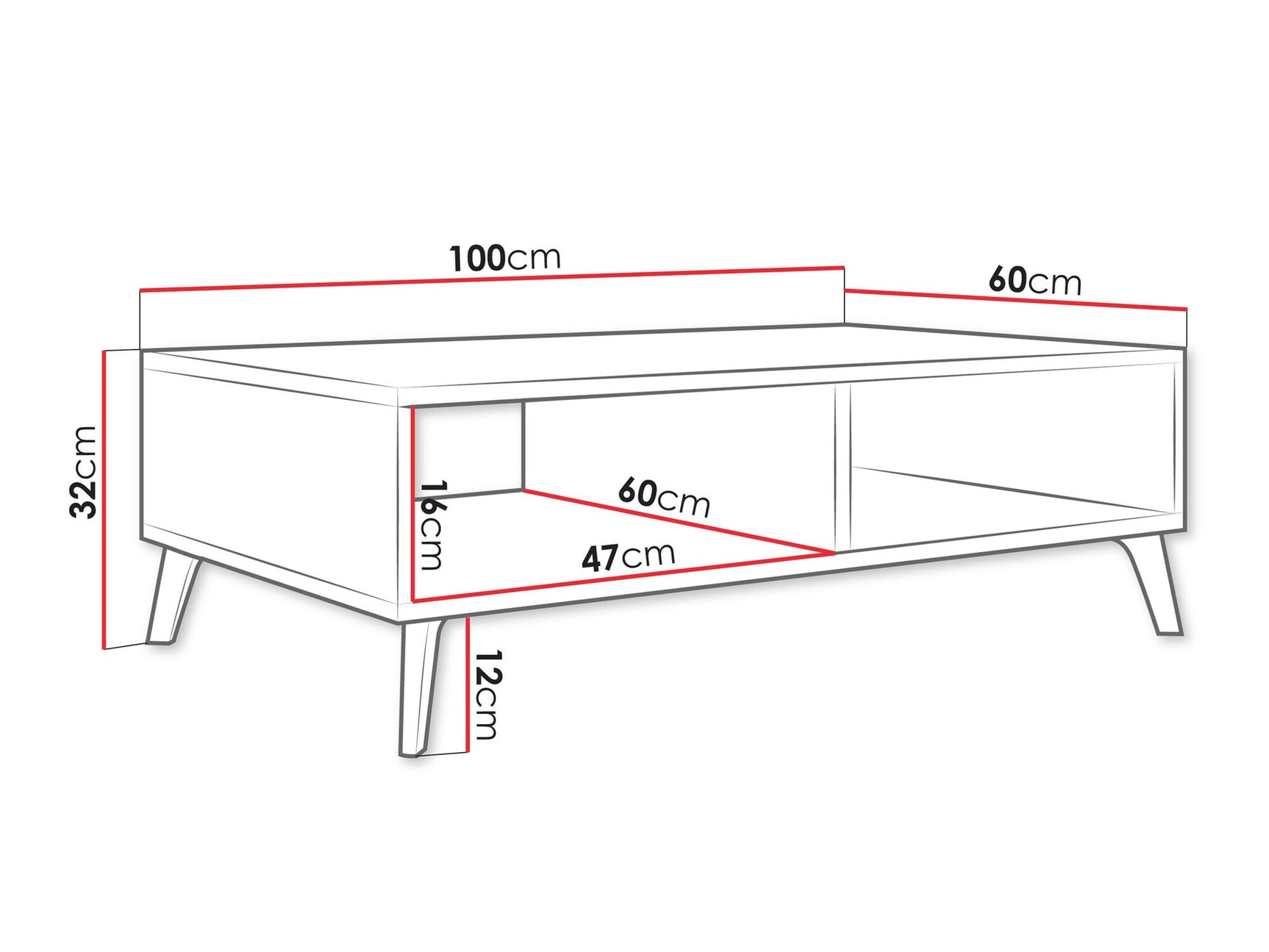 Sofabord Teslomo 101