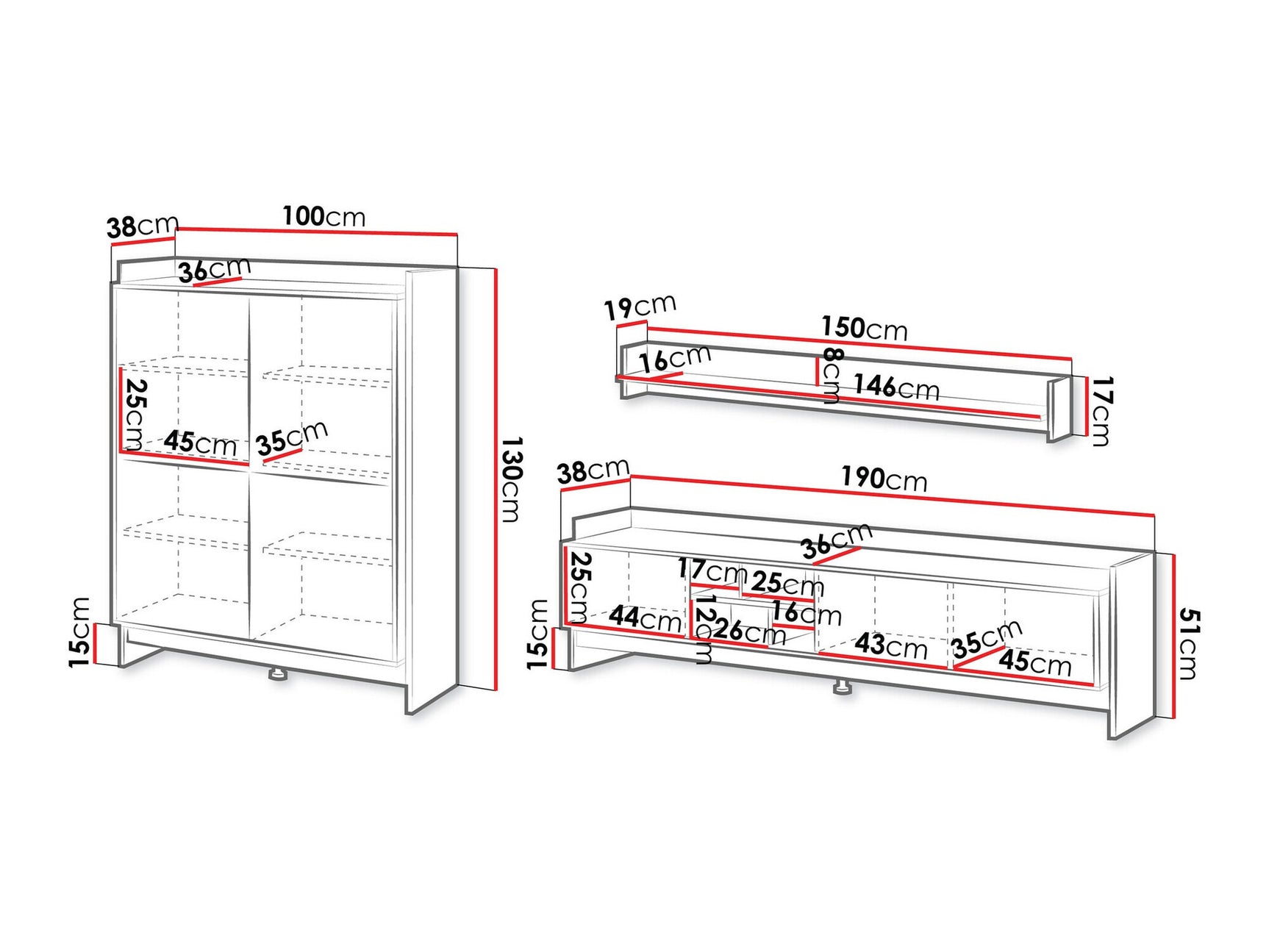 Stuemøbler-sæt Mavnoli 109