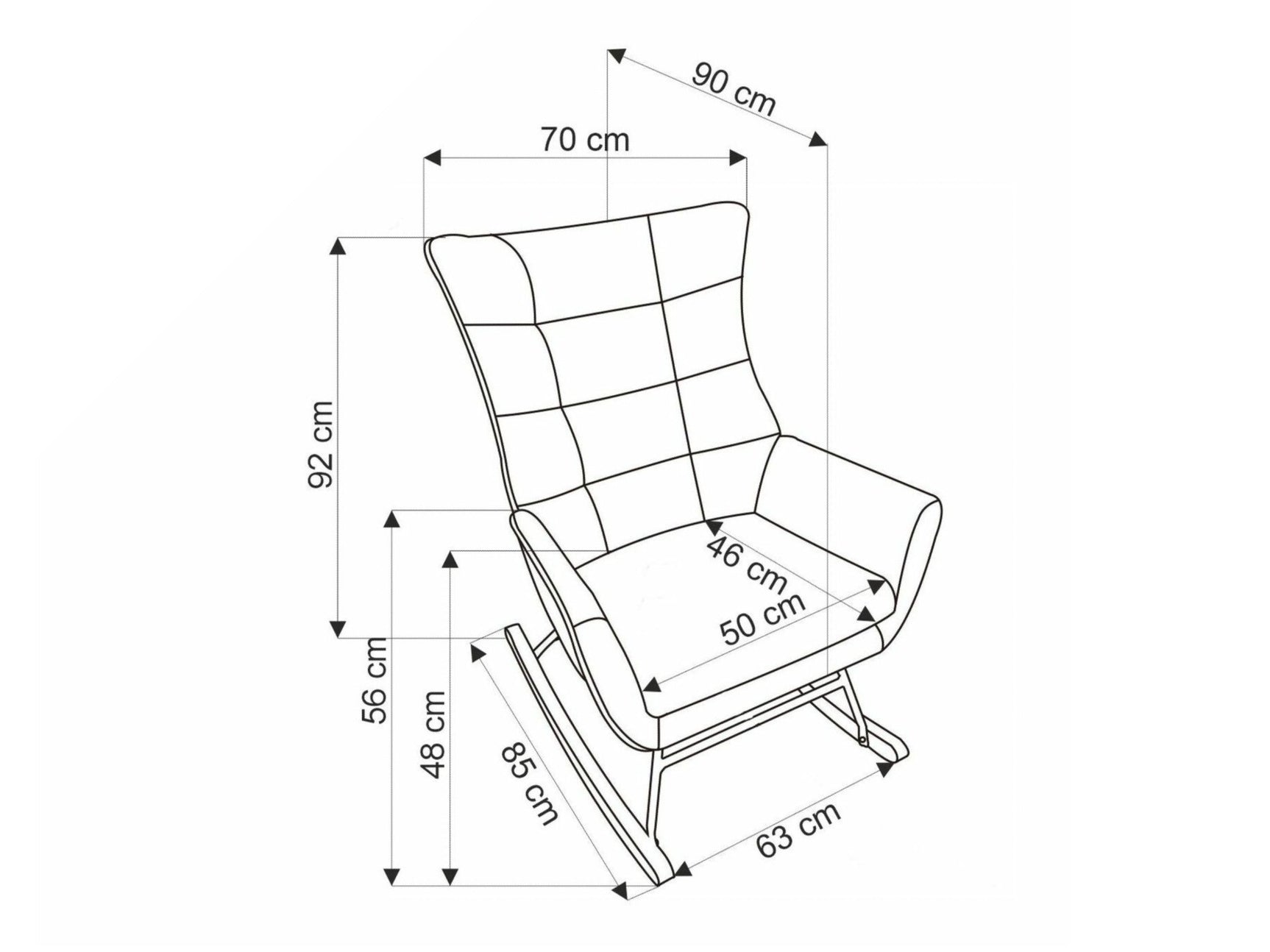 Gyngestol Houston 1863