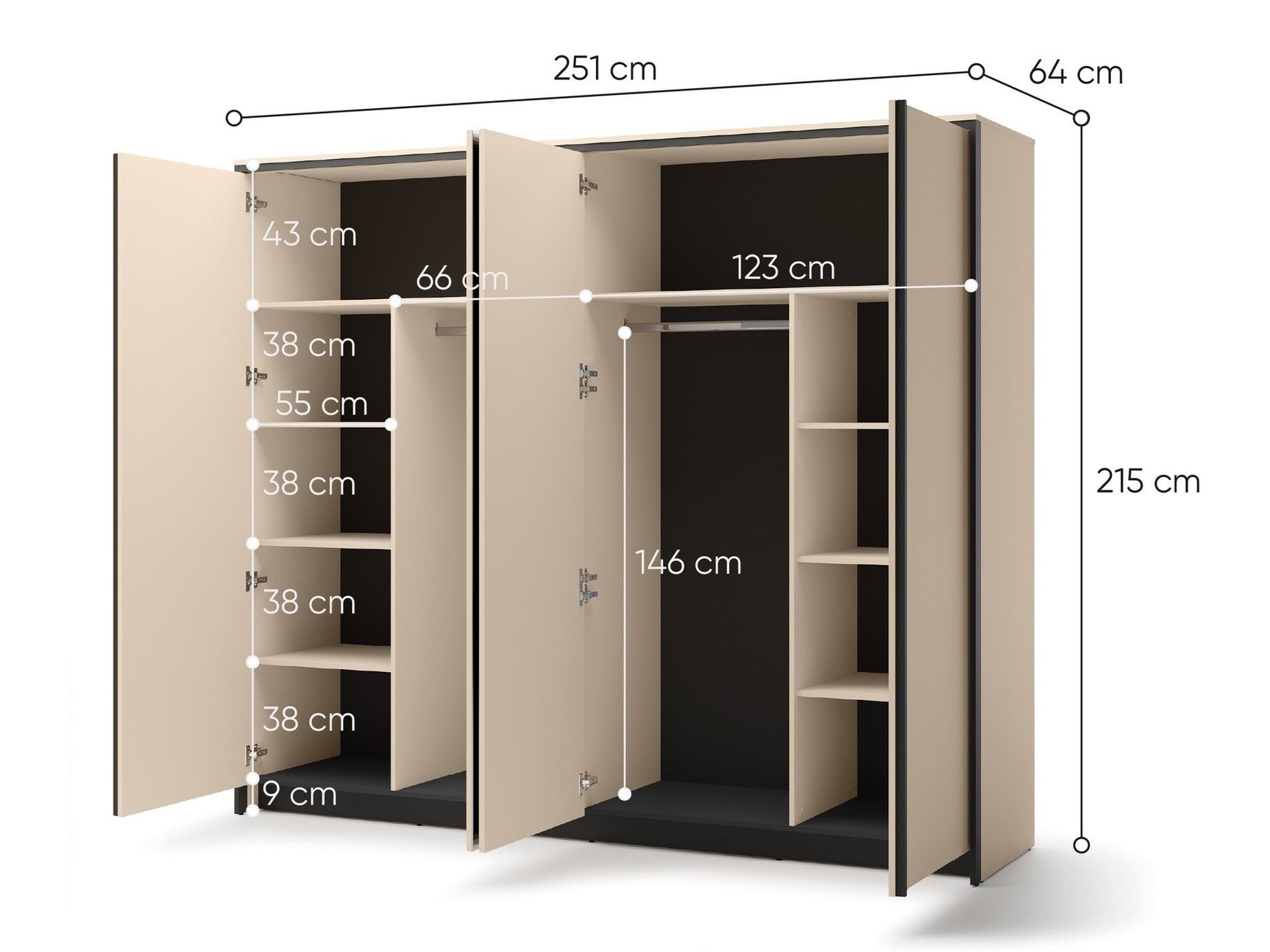 Garderobeskab Virmoro 104