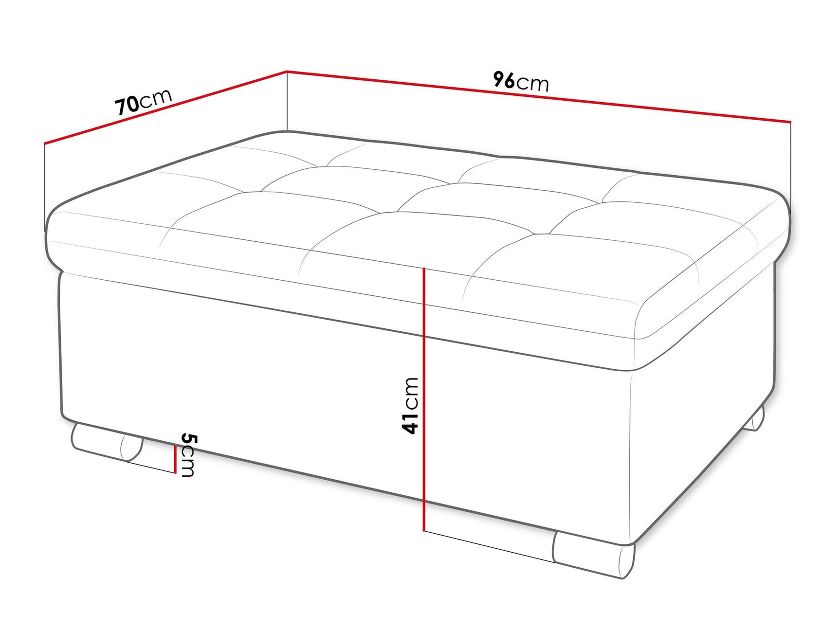 Polstret bænk Comfivo 118