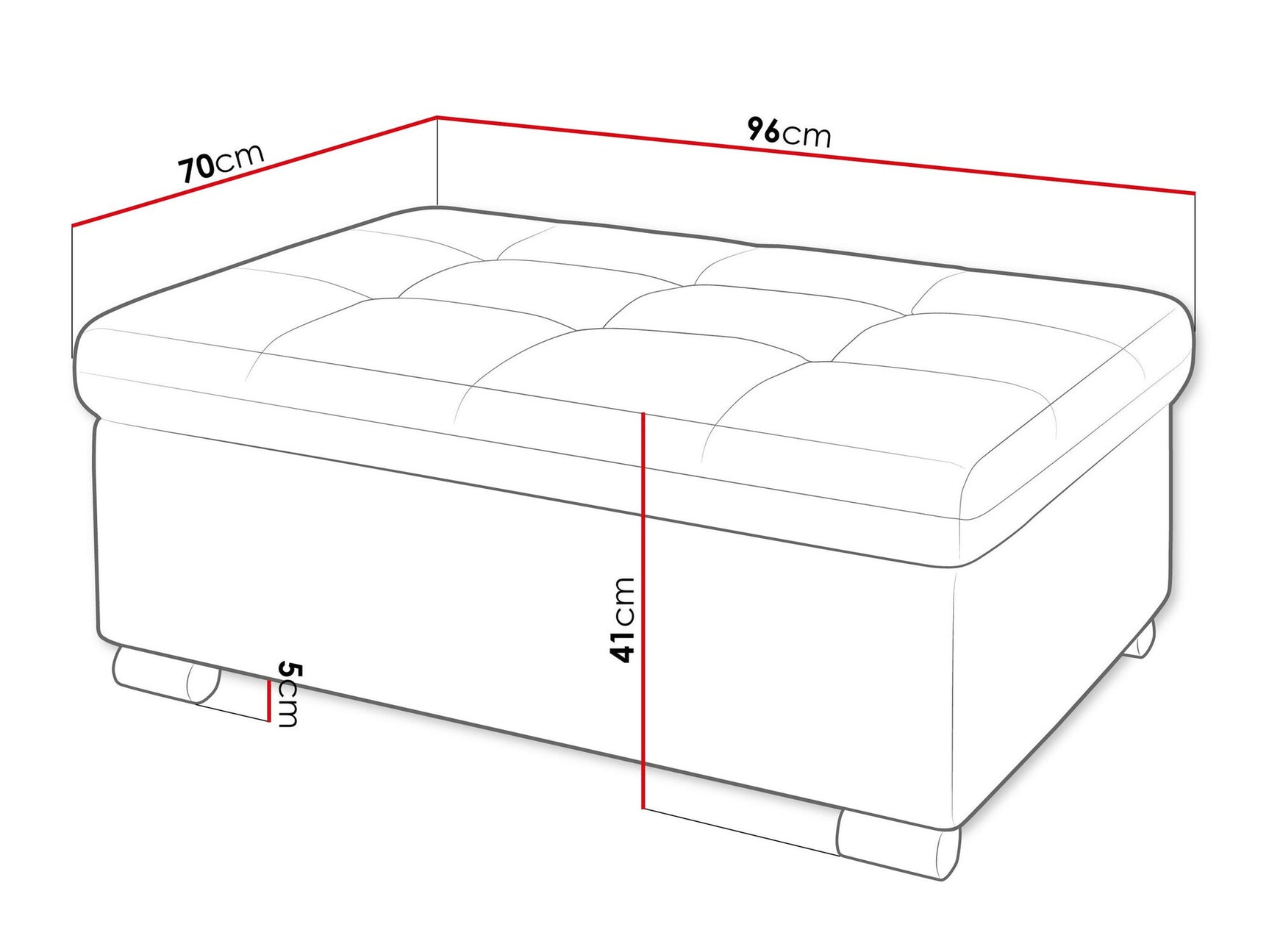 Polstret bænk Comfivo 118