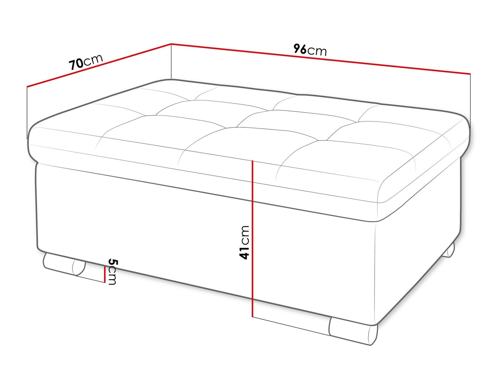 Polstret bænk Comfivo 118
