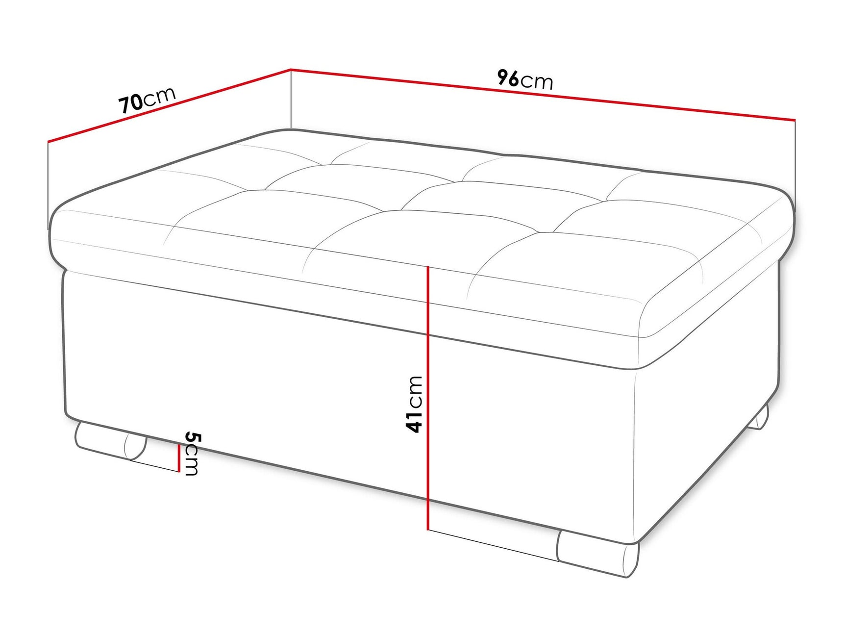 Polstret bænk Comfivo 118