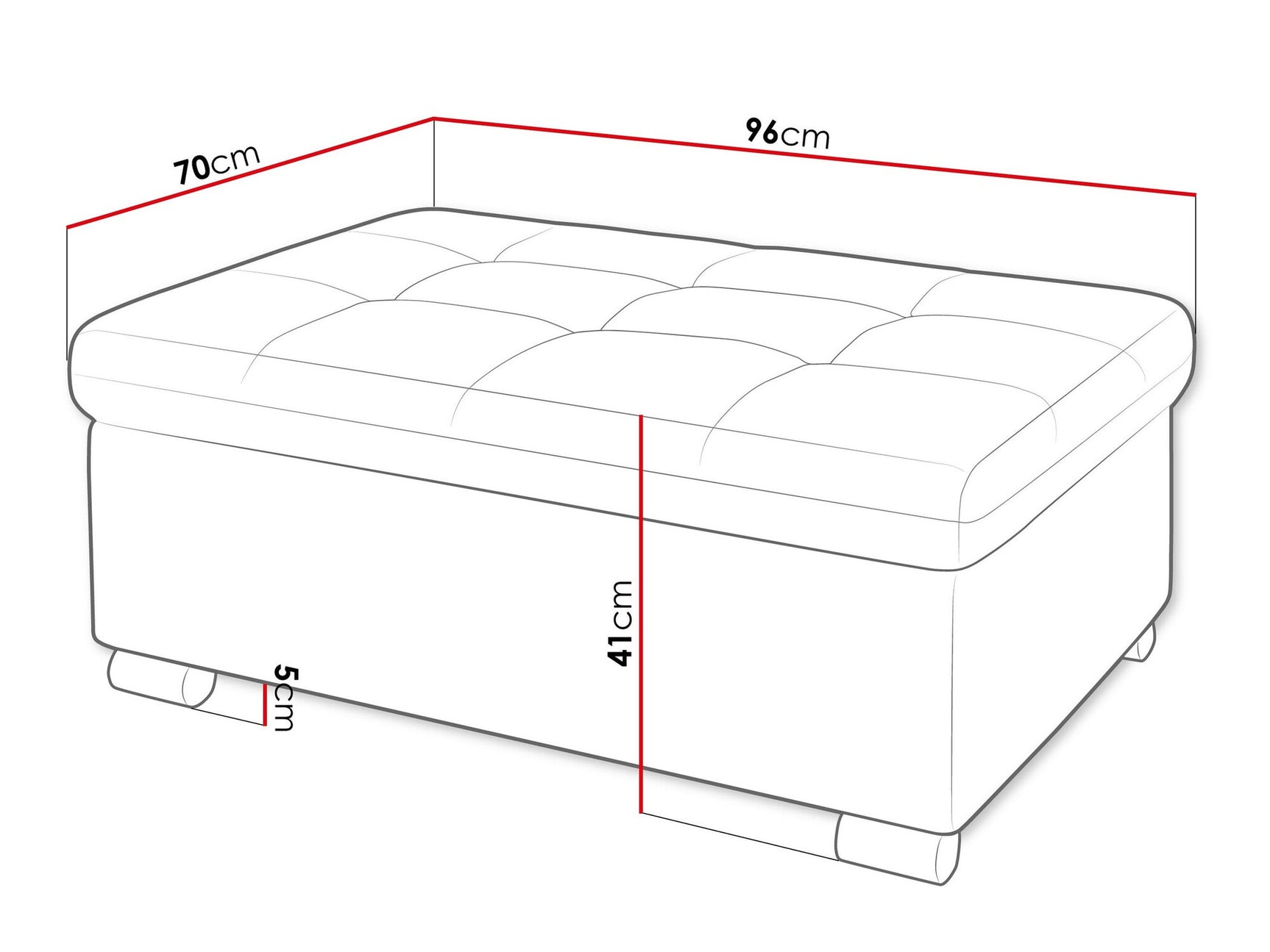 Polstret bænk Comfivo 118