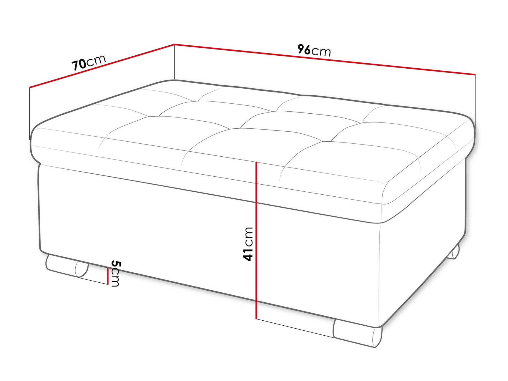 Polstret bænk Comfivo 118