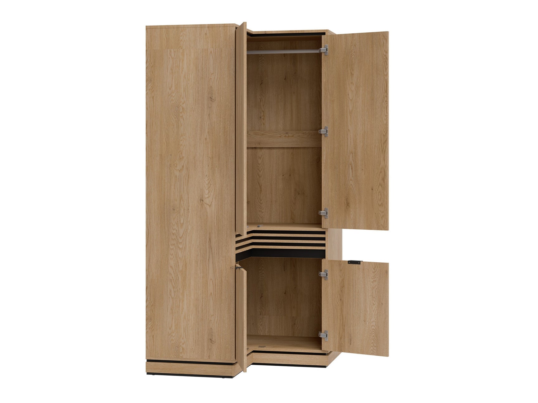 Hjørnegarderob Cavtole 110