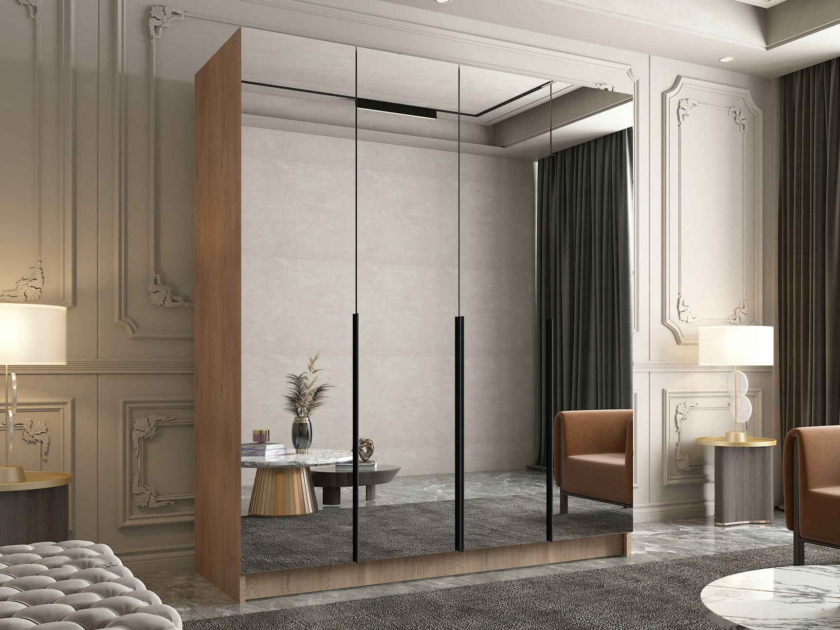 Garderobeskab Closico 190