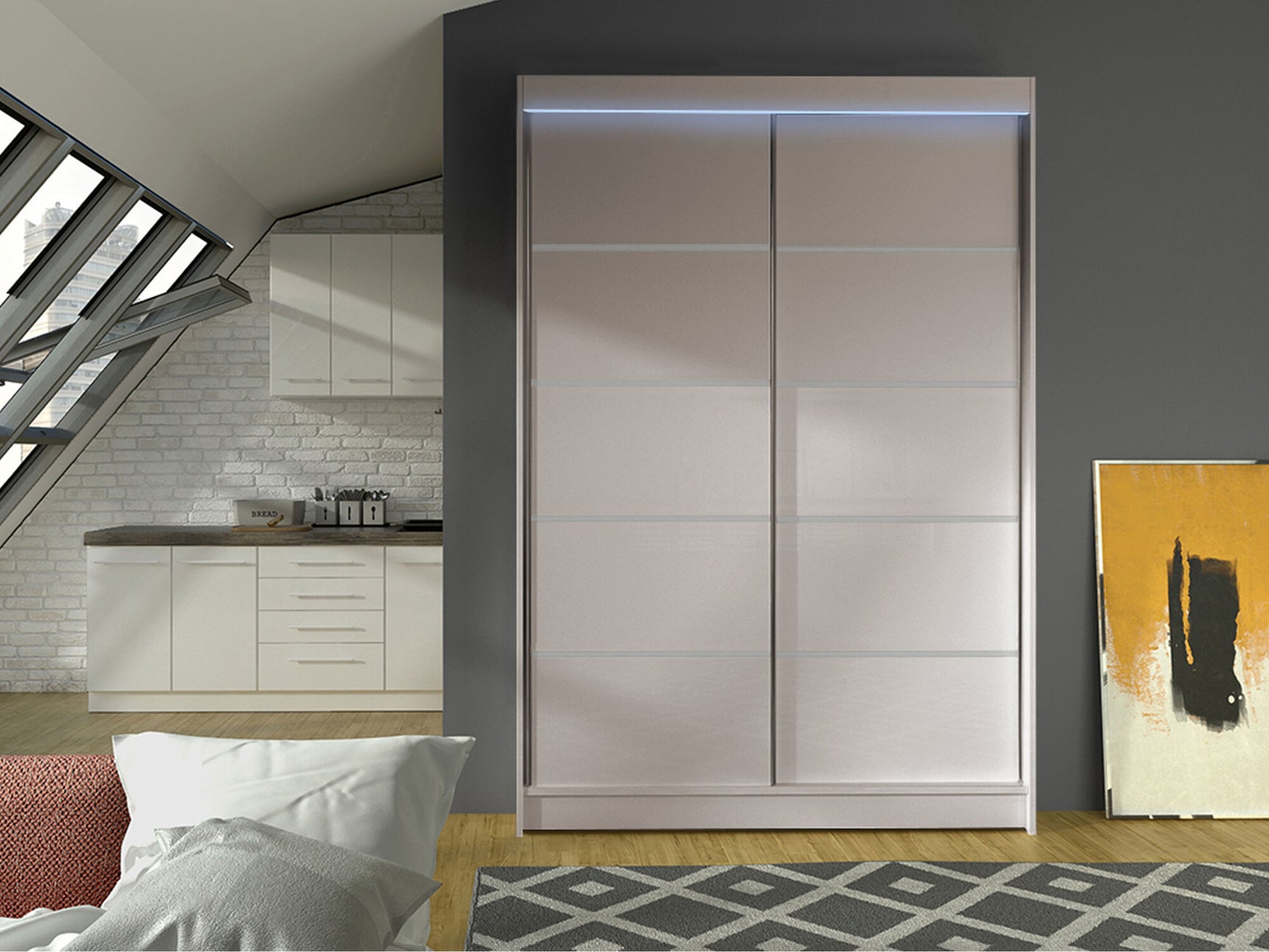 Garderobeskab Closico 150