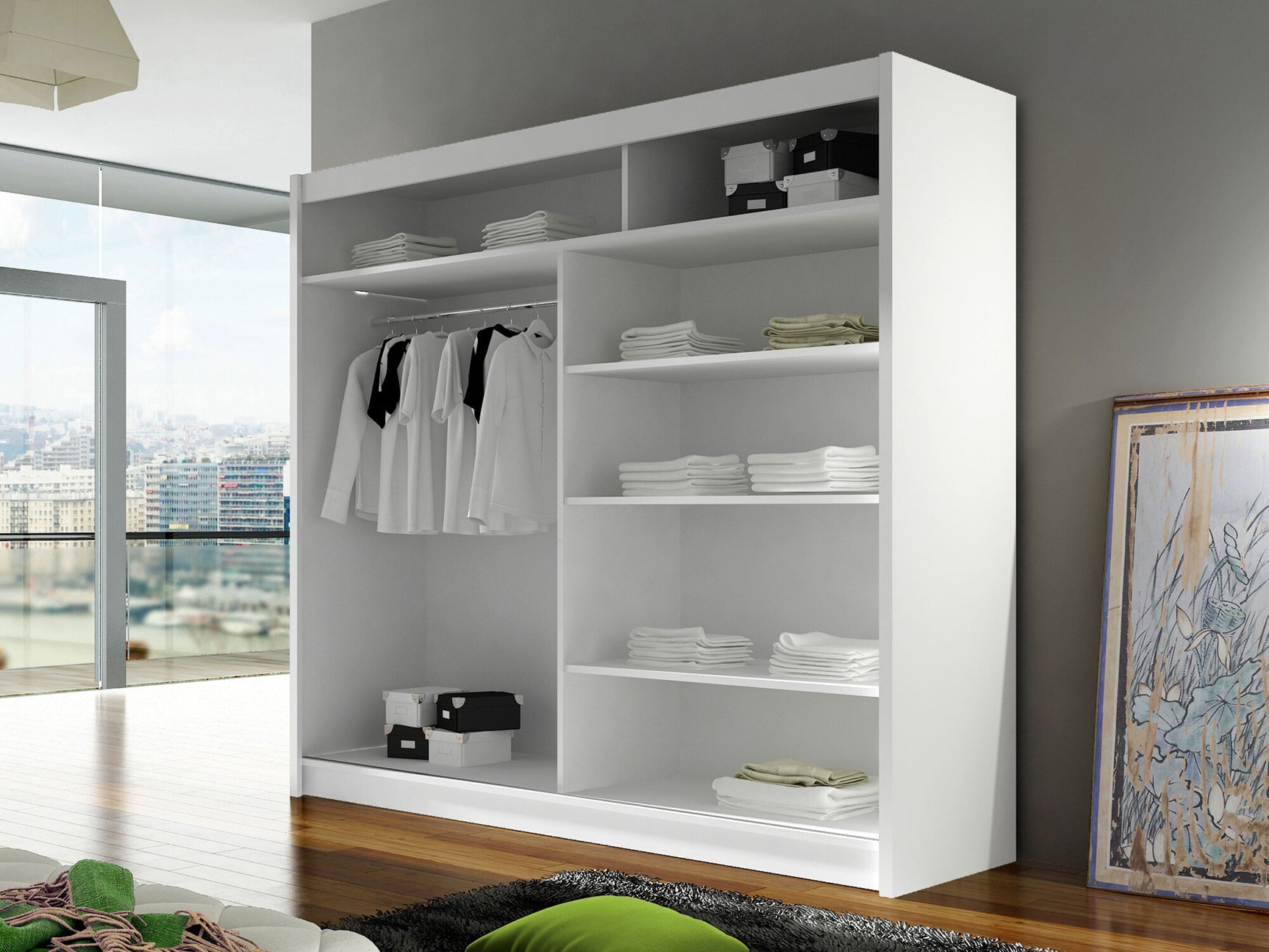 Garderobeskab Closico 126