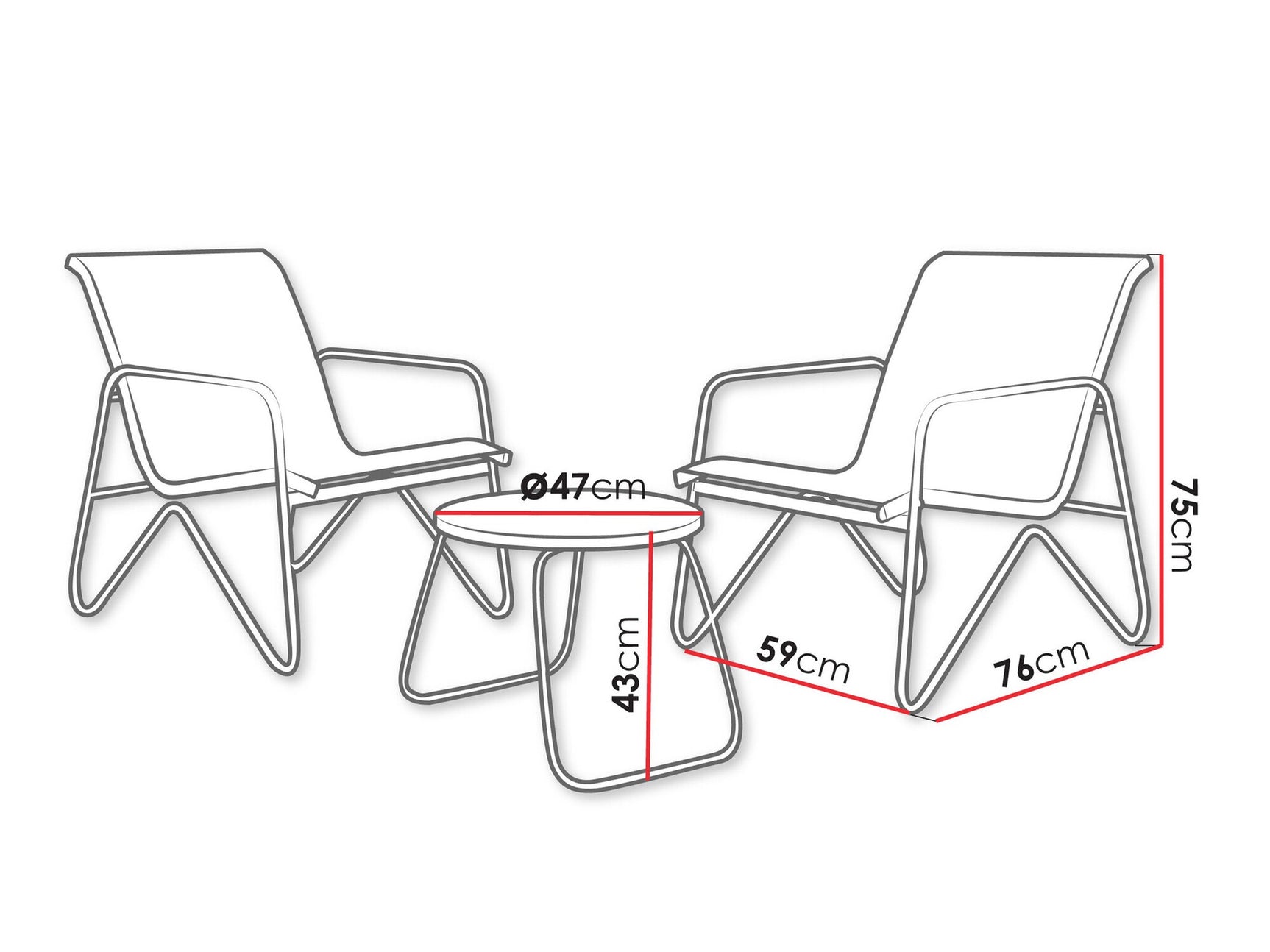 Balkonsæt Richardson 132