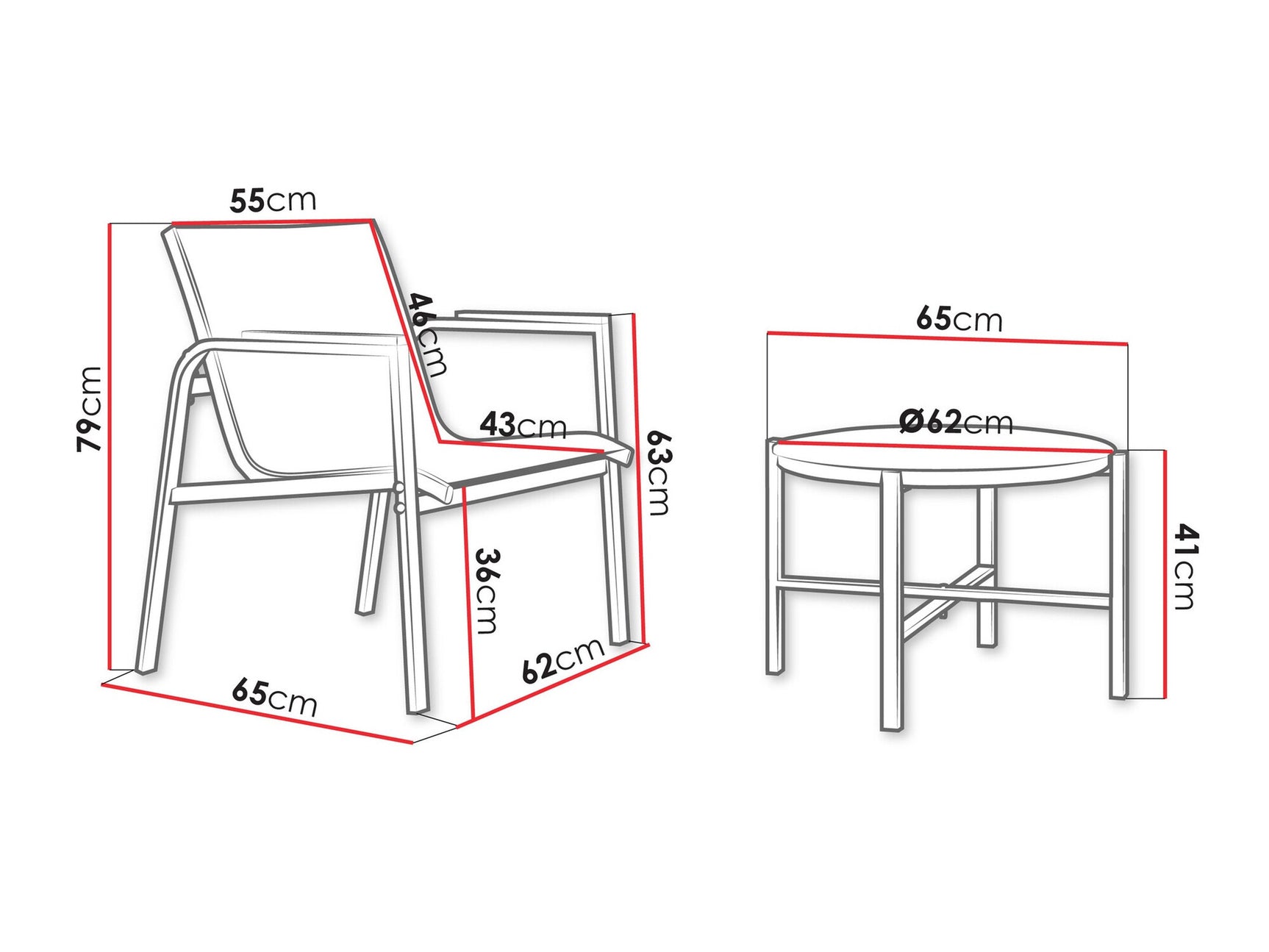 Balkonsæt Richardson 134