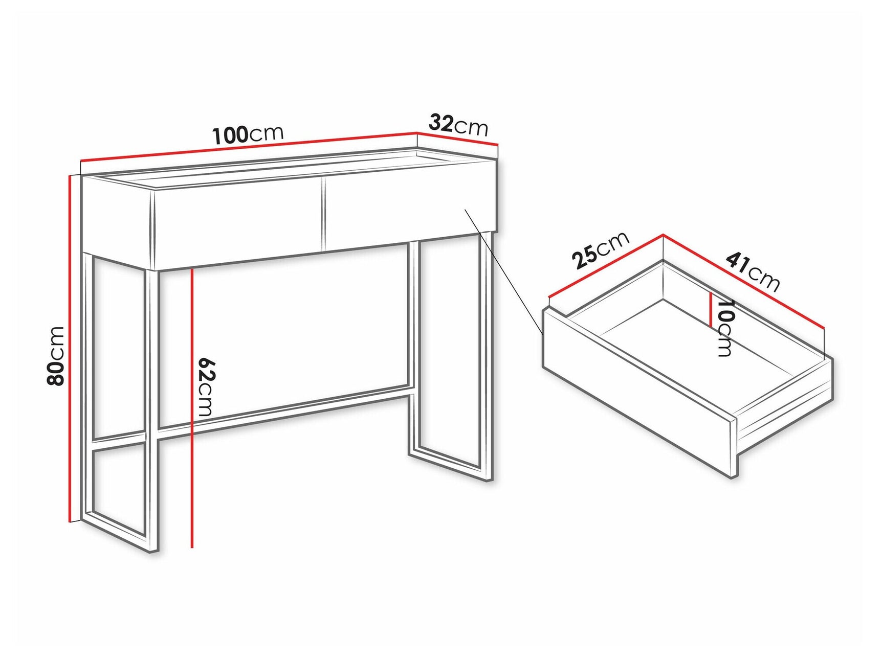 Konsolbord Lunole 103