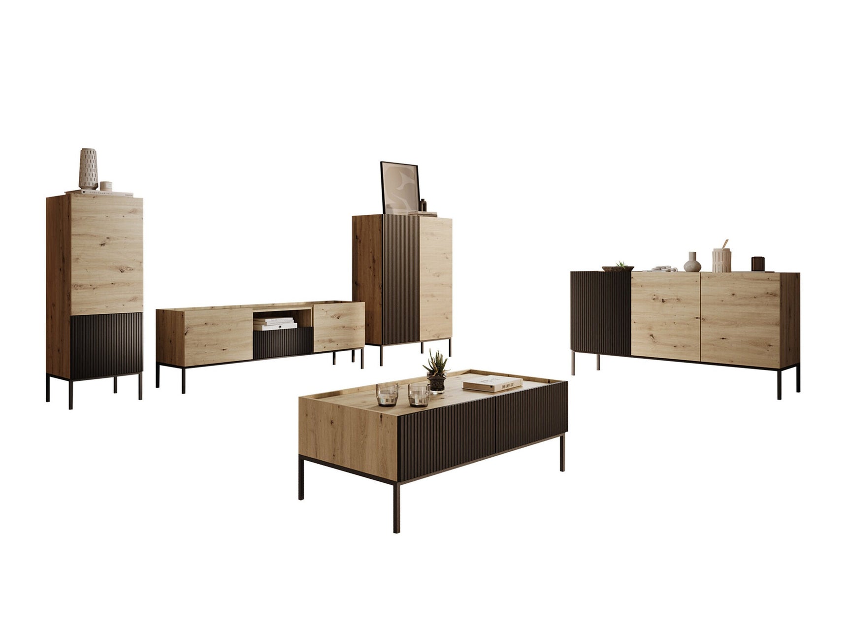 Stuemøbler-sæt Lunole 110