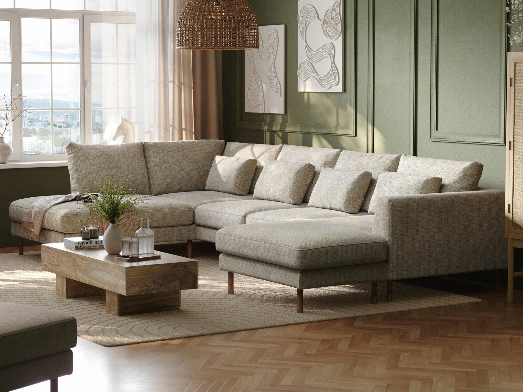 Hjørnesofa Ruvsonu 112