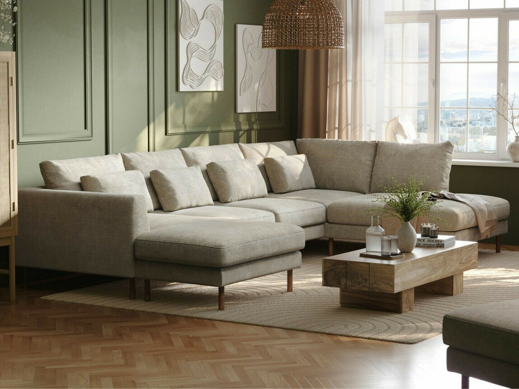 Hjørnesofa Ruvsonu 112