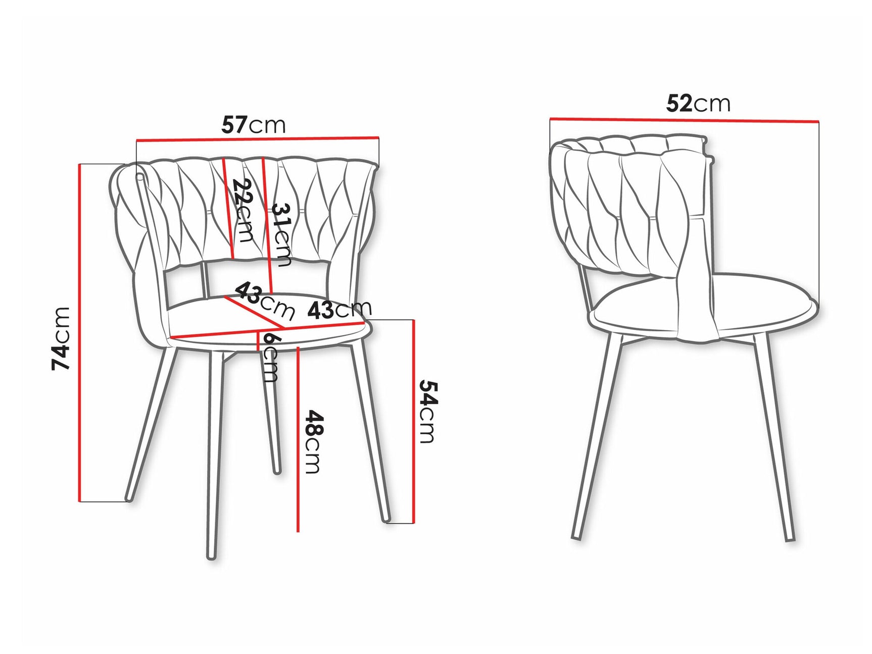 Stolesæt Comfivo 440